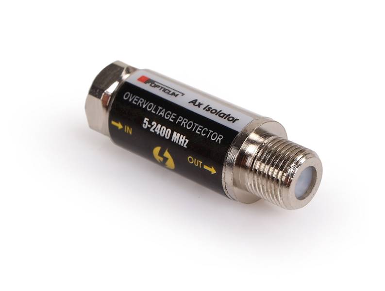 ZABEZPIECZENIE PRZEPIĘCIOWE SAT/DVB-T AX Isolator