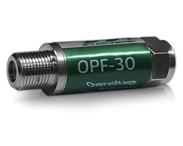 ZABEZPIECZENIE PRZEPIĘCIOWE SAT/DVB-T DSE OPF-30