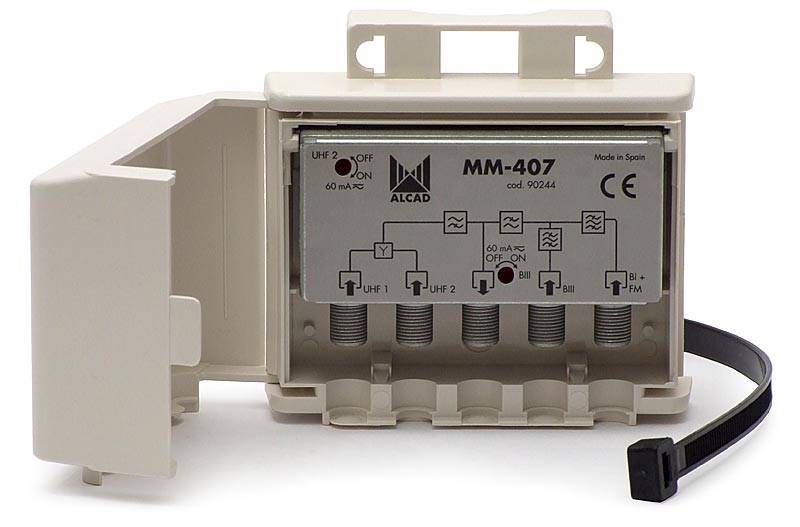ZWROTNICA ANTENOWA FM/VHF/UHF DPM MM407