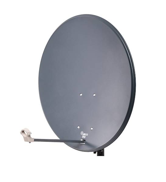 CZASZA ANTENA TV-SAT OPTICUM RANGE 80cm ANTRACYT