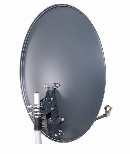 CZASZA ANTENA TV-SAT OPTICUM RANGE 80cm ANTRACYT