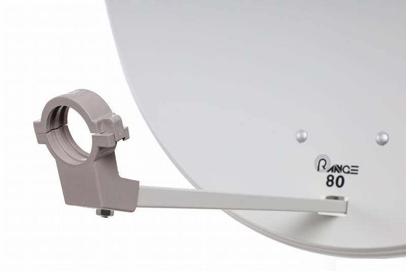 CZASZA ANTENA TV-SAT OPTICUM RANGE 80cm BIAŁA