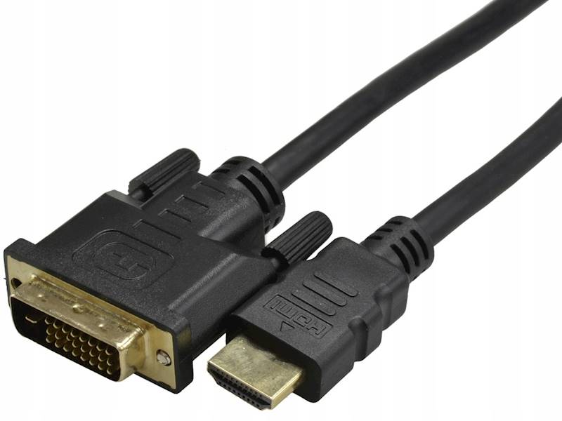 KABEL PRZEJŚCIÓWKA DVI-HDMI 1.8m KPO3701-1.8