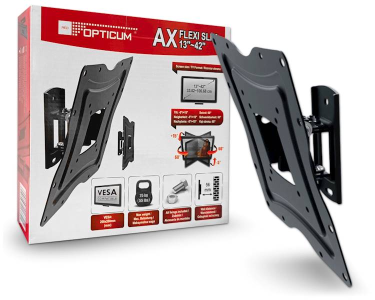 UCHWYT TV 13-42'' OPTICUM AX FLEXI SLIM