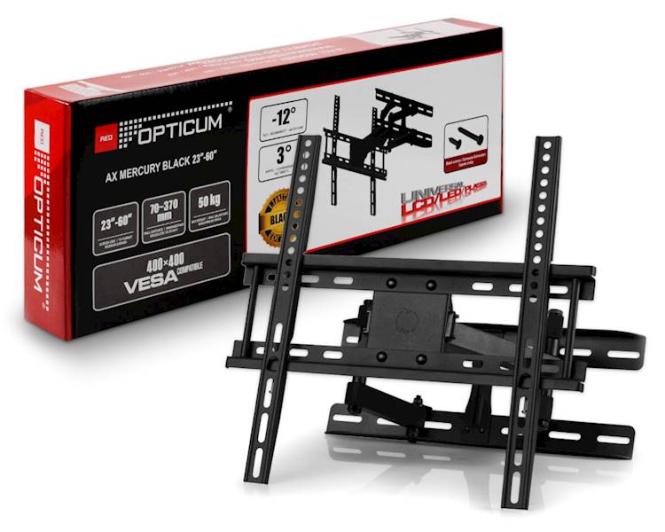 UCHWYT TV 23-65' OPTICUM AX MERCURY BLACK