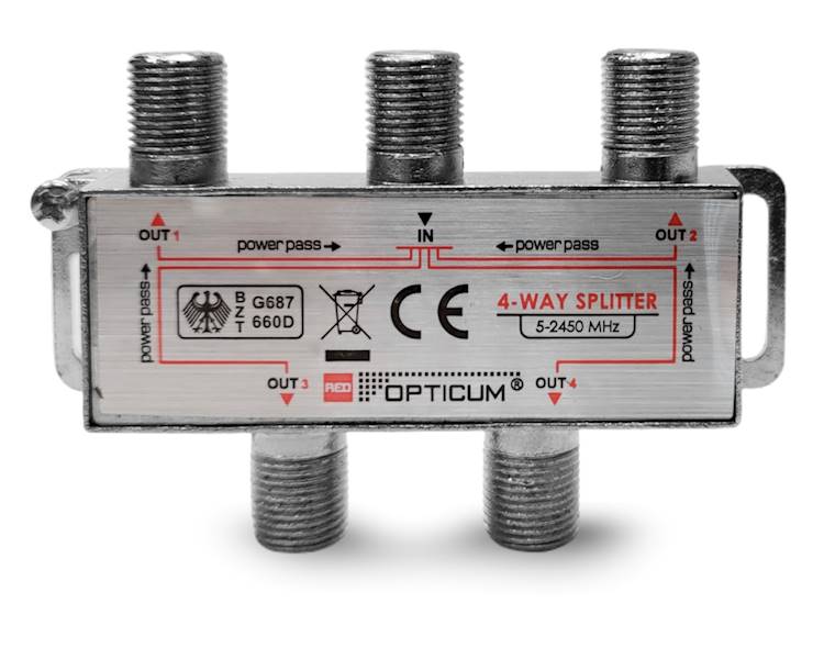 ROZGAŁĘŹNIK SAT (4xOUT) OPTICUM ANT0043
