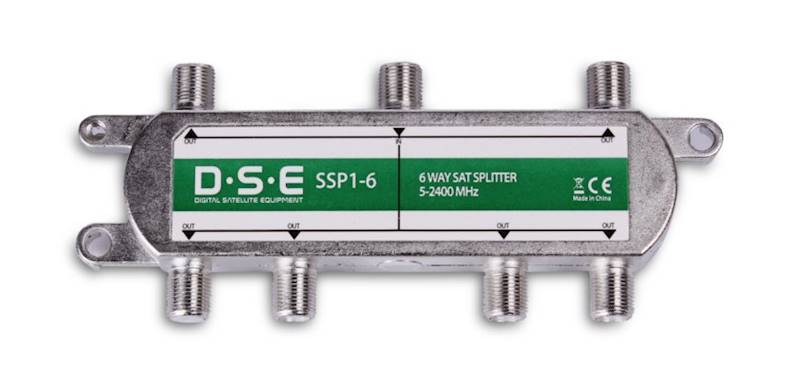 ROZGAŁĘŹNIK SAT (6xOUT) DSE SSP1-6