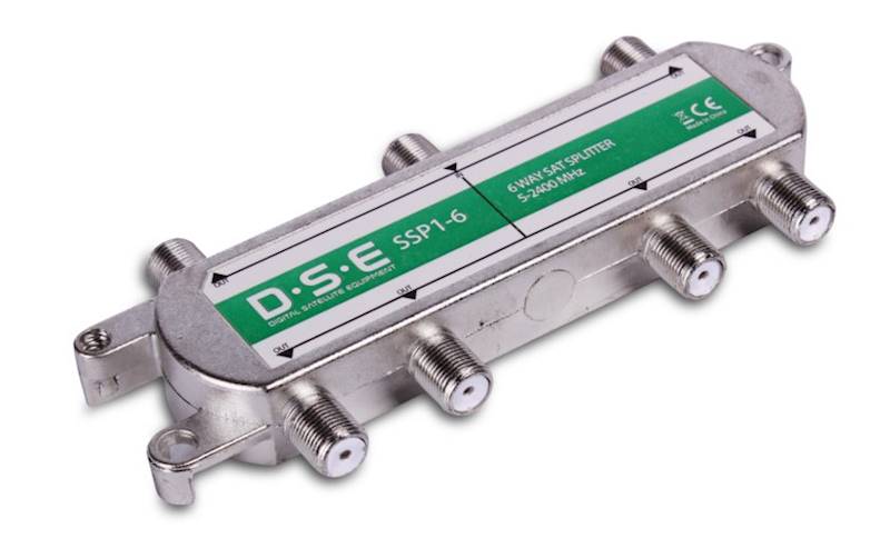 ROZGAŁĘŹNIK SAT (6xOUT) DSE SSP1-6
