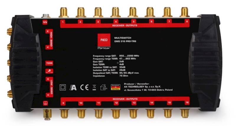 MULTIPRZEŁĄCZNIK OPTICUM OMS 516 PRO-TRQ