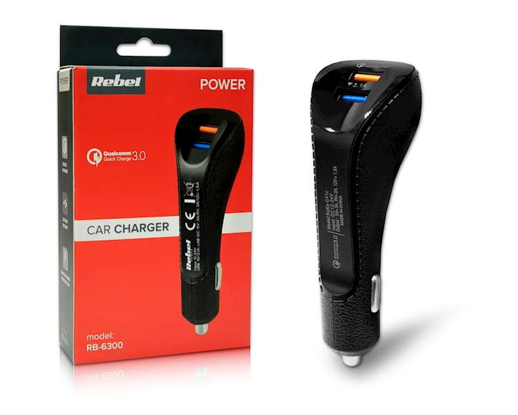 ŁADOWARKA GSM 12-24V Rebel RB-6300