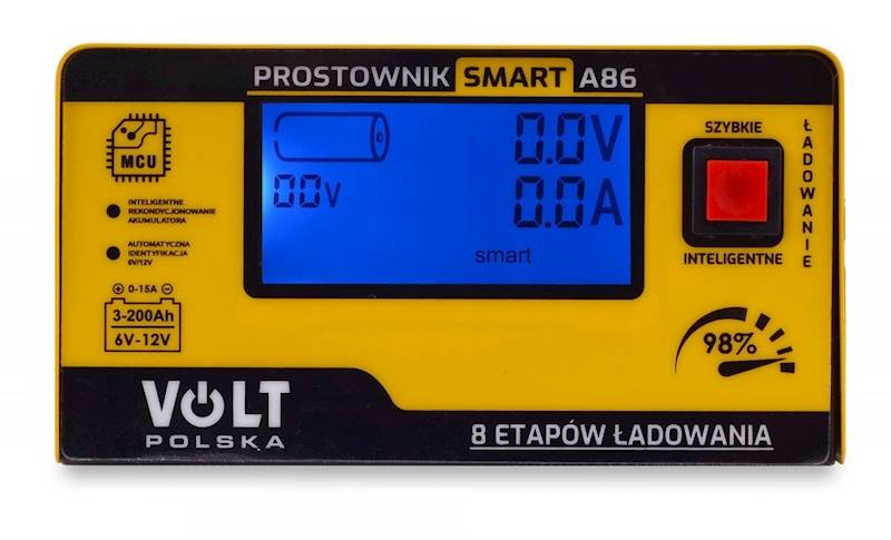 PROSTOWNIK SMART A86 VOLT 6/12V 15A