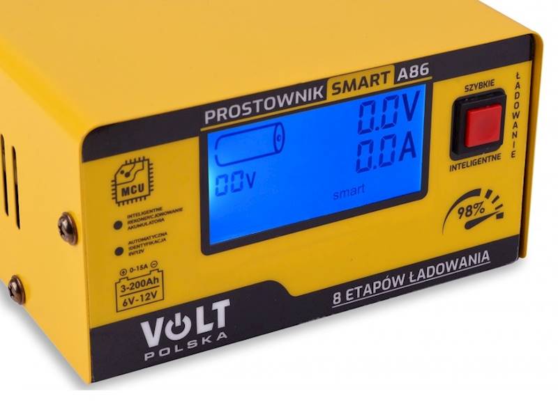 PROSTOWNIK SMART A86 VOLT 6/12V 15A