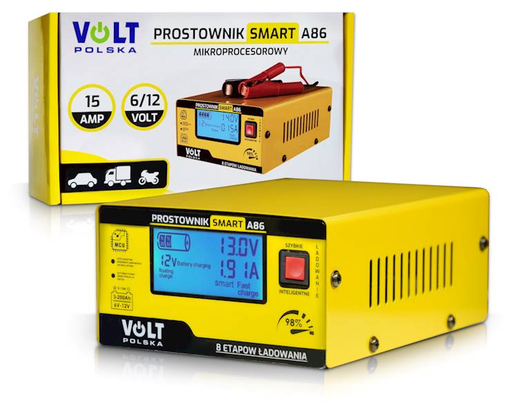 PROSTOWNIK SMART A86 VOLT 6/12V 15A