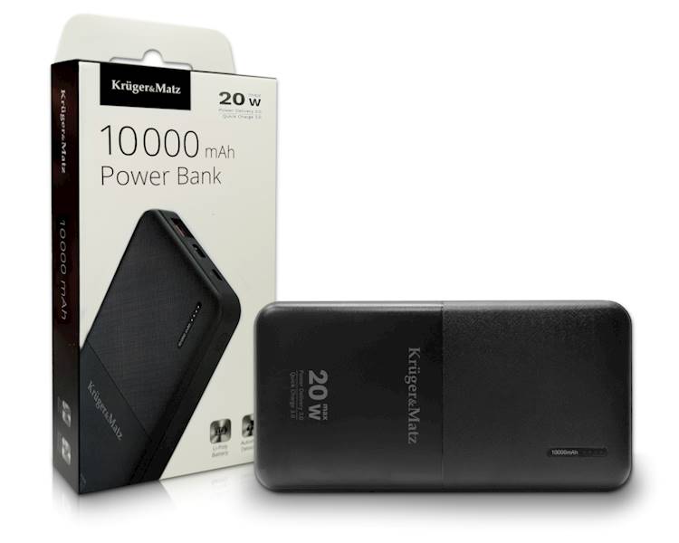 POWER BANK 10000mAh Kruger&Matz KM0904