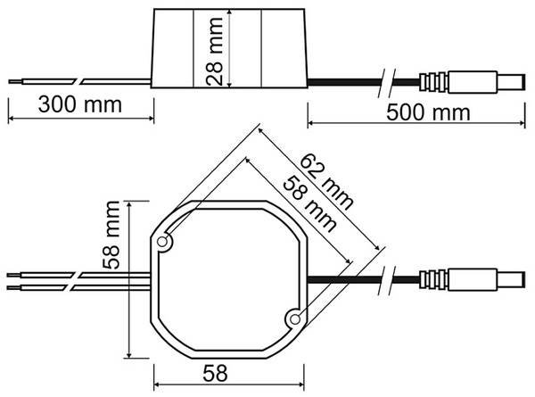 ZASILACZ DOPUSZKOWY PSC12015 12V/1,5A 62mm