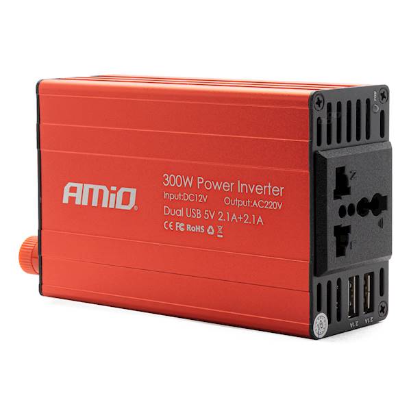 PRZETWORNICA AMIO 02470 12V - 230V 300W