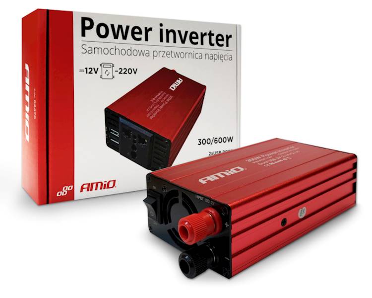 PRZETWORNICA AMIO 02470 12V - 230V 300W