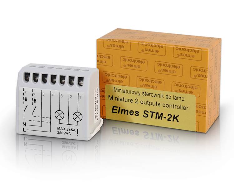 STEROWNIK OŚWIETLENIA WŁĄCZNIK ELMES STM-2K 