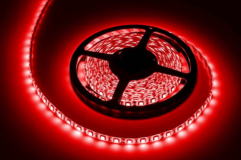 SZNUR TAŚMA LED RED 5m LED0136-3  OUTLET