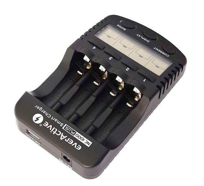 ŁADOWARKA NiCd NiMH everActive NC-1000 Plus
