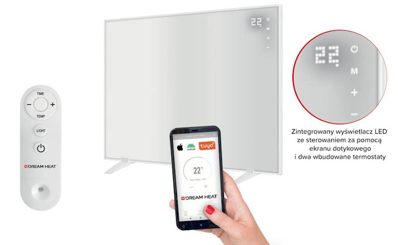 PANEL GRZEWCZY PROMIENNIK PODCZERWIENI CC360W