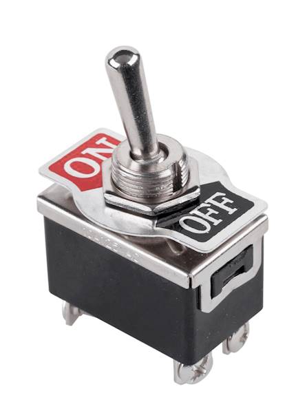 WŁĄCZNIK ON-OFF 6A/250VAC PRK0031-1