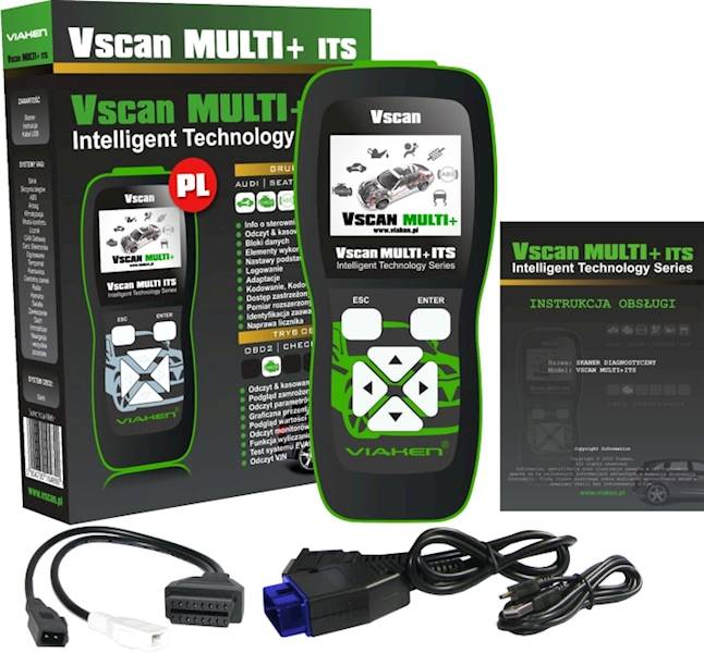 INTERFEJS SKANER OBD2/VAG VSCAN MULTI+ ITS