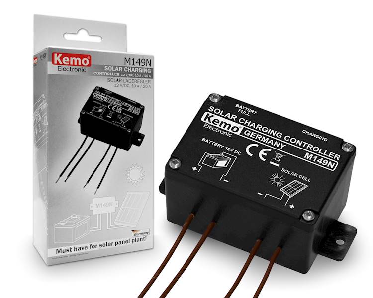 SOLARNY REGULATOR ŁADOWANIA KEMO M149N