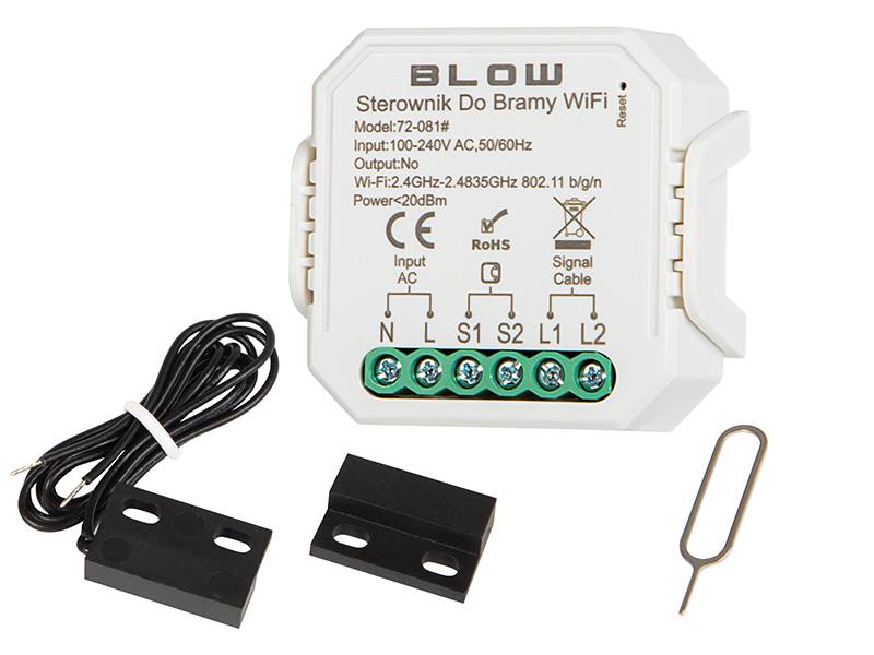 KONTROLER WiFi DO STEROWANIA BRAMY BLOW 72-081#