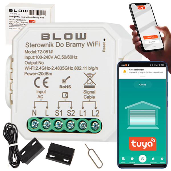KONTROLER WiFi DO STEROWANIA BRAMY BLOW 72-081#