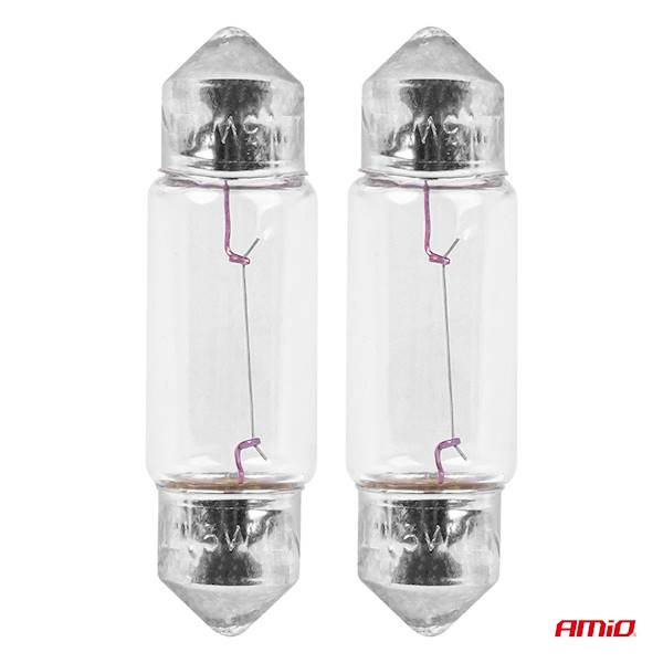 ŻARÓWKA C5W AMIO 03348 - 2szt