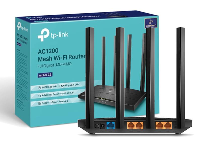 ROUTER TP-LINK ARCHER C6 AC1200