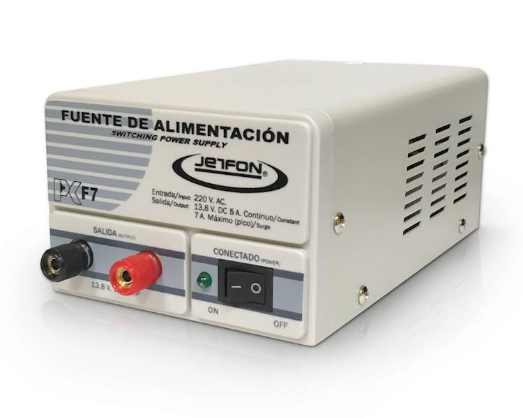 CB ZASILACZ PC-F7 13,8V 5-7A 