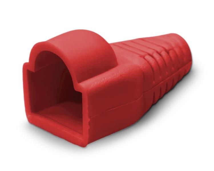 OSŁONA WTYKU RJ45 CZERWONA 10szt