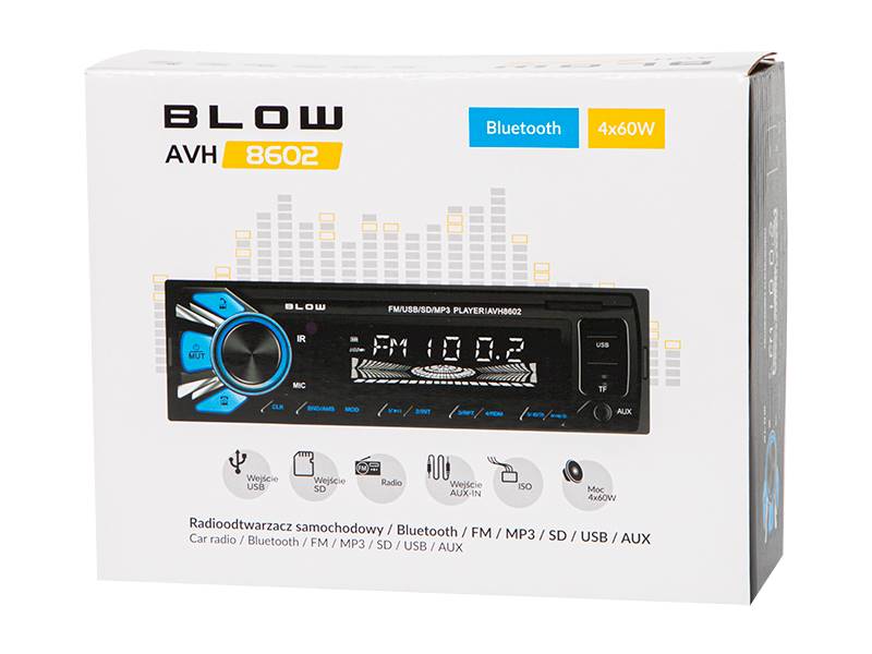 RADIO SAMOCHODOWE BLOW AVH-8602