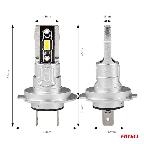 ŻARÓWKI LED H7 AMiO 03332