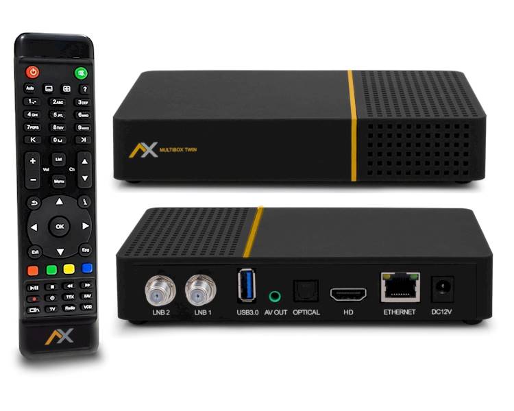 TUNER DVB-S2/WiFi MULTIBOX TWIN