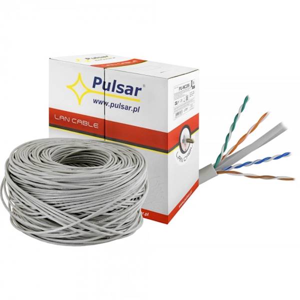 KABEL SKRĘTKA UTP Cat6e PULSAR PU-NC206 (305 m)
