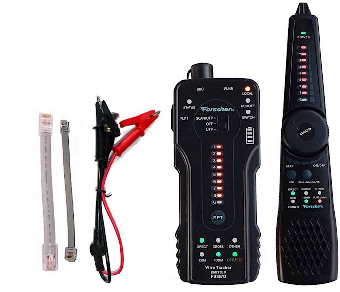 TESTER SZUKACZ PRZEWODÓW FORSCHER FS807D