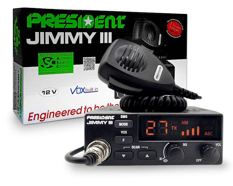 CB RADIO PRESIDENT JIMMY III