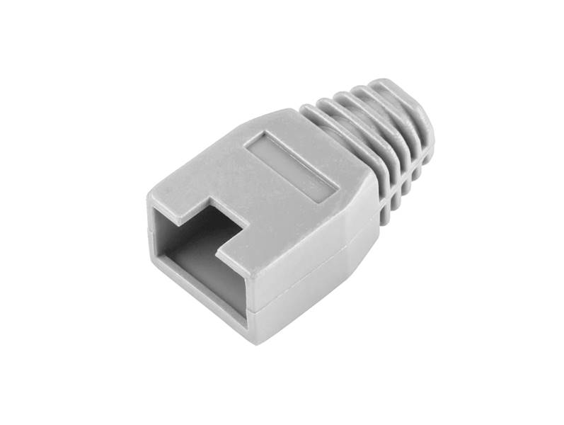 OSŁONA WTYKU RJ45 SZARA 10szt (TEL0008-H.1)