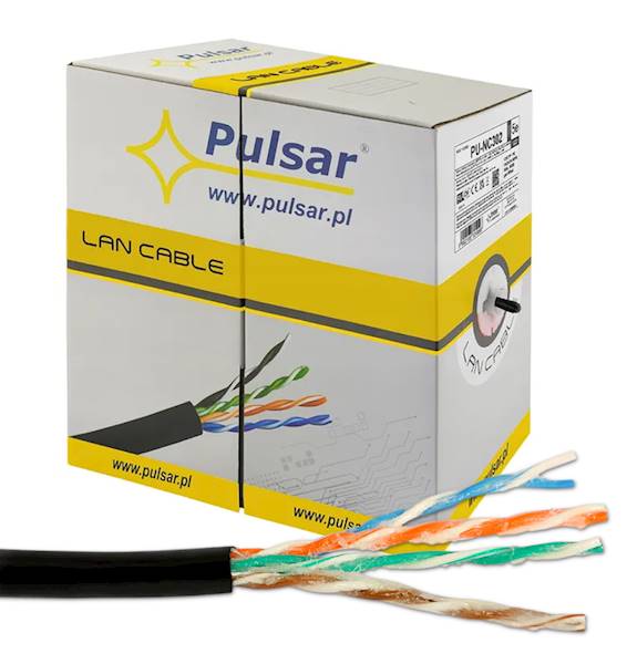 KABEL SKRĘTKA UTP Cat5e PULSAR PU-NC302 (305 m)