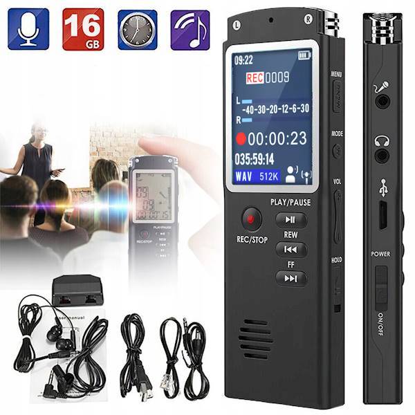 DYKTAFON CYFROWY | RENEW FORCE X16