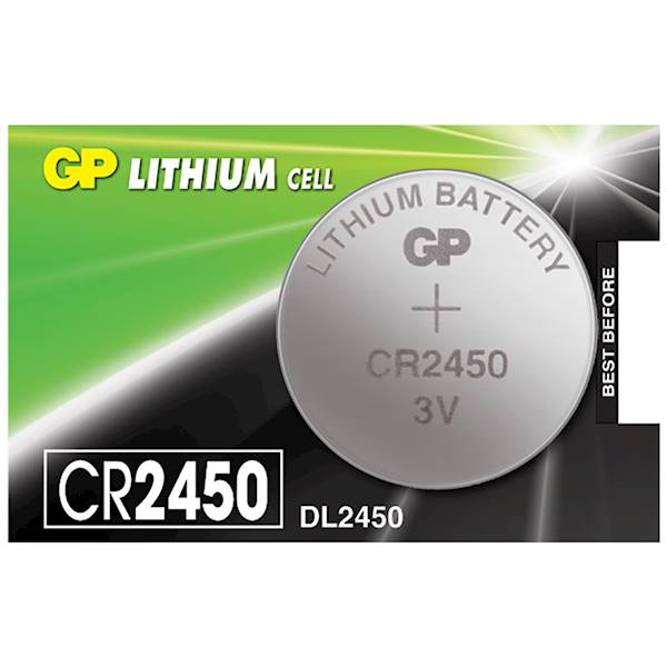 BATERIA CR2450 GP 1szt