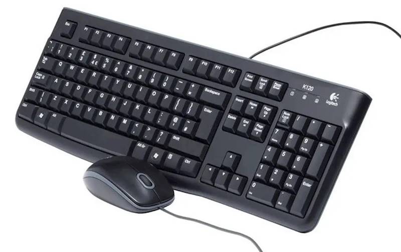 KLAWIATURA ZESTAW LOGITECH MK120 N USB