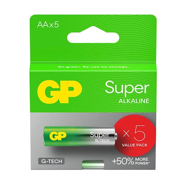BATERIA R6 AA G-TECH 5 szt