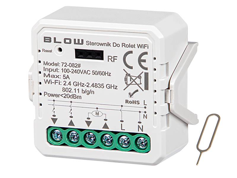 KONTROLER WiFi DO STEROWANIA ROLETY BLOW 72-082#
