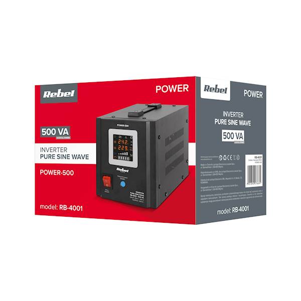 AWARYJNE ZASILANIE REBEL RB-4001 500VA/300W