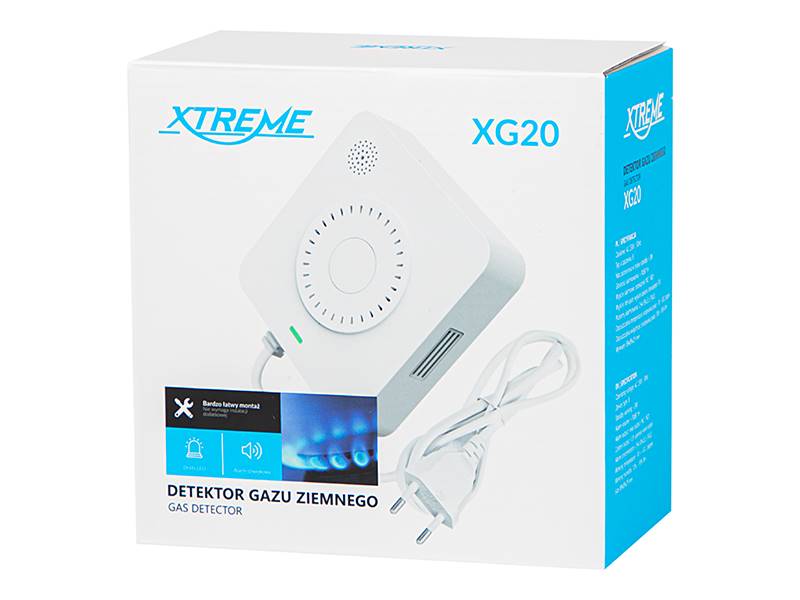CZUJNIK GAZU ZIEMNEGO XG20 230V