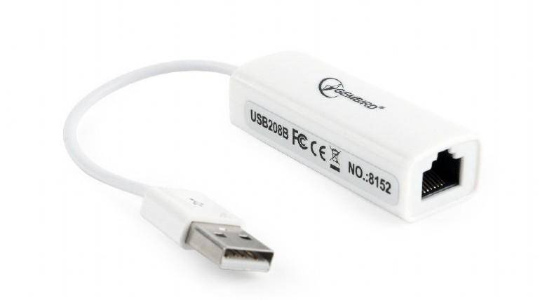 ADAPTER KARTA SIECIOWA USB GEMBIRD USB208B